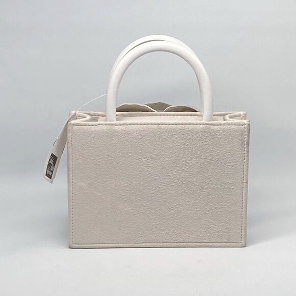 Mach & Mach Crystal Flower Suede Bag - Picture 6 of 14